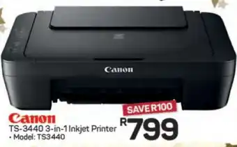 Pick n Pay Hypermarket Canon TS-3440 3-in-1 Inkjet Printer offer