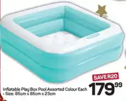 Pick n Pay Hypermarket Inflatable Play Box Pool offer