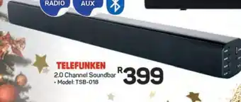 Pick n Pay Hypermarket TELEFUNKEN 2.0 Channel Soundbar offer