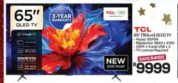 Pick n Pay Hypermarket TCL 65 QLED TV offer