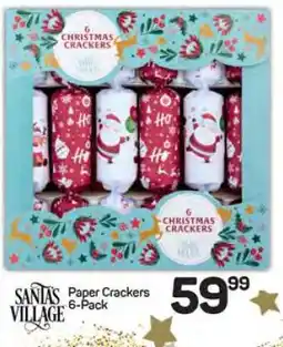 Pick n Pay Hypermarket Santa's Village Paper Crackers 6-Pack offer