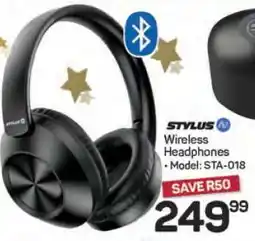 Pick n Pay Hypermarket Stylus Wireless Headphones offer