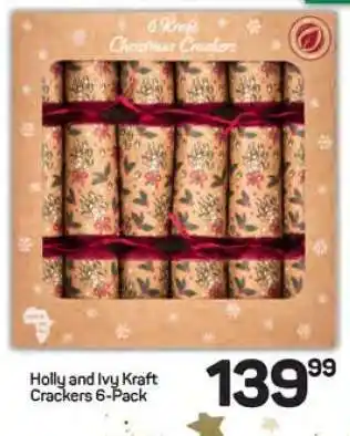 Pick n Pay Hypermarket Holly and Ivy Kraft Crackers 6-Pack offer