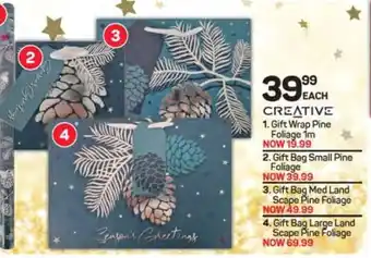 Pick n Pay Hypermarket Gift Wrap Pine Foliage 1m offer