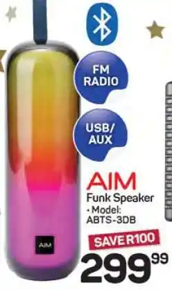Pick n Pay Hypermarket AIM Funk Speaker offer