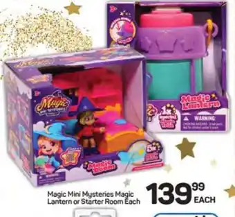 Pick n Pay Hypermarket Magic Mini Mysteries Magic Lantern or Starter Room offer