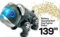 Pick n Pay Hypermarket Battery Operated Bull Dog Fighter Robot offer