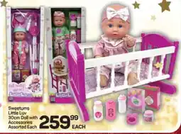 Pick n Pay Hypermarket Sweetums Little Luv 30cm Doll offer