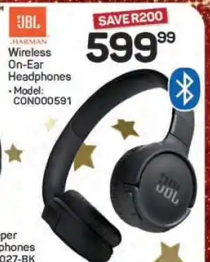 Pick n Pay Hypermarket JBL Wireless On-Ear Headphones offer