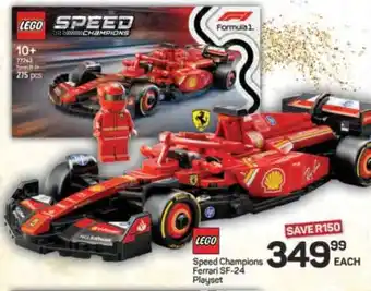 Pick n Pay Hypermarket LEGO Speed Champions Ferrari SF-24 Playset offer