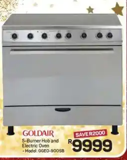 Pick n Pay Hypermarket GOLDAIR 5-Burner Hob and Electric Oven offer