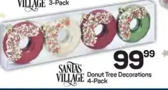 Pick n Pay Hypermarket Donut Tree Decorations 4-Pack offer