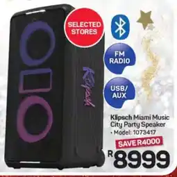 Pick n Pay Hypermarket Klipsch Miami Music City Party Speaker offer