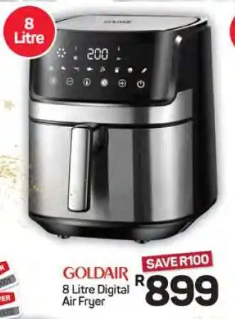 Pick n Pay Hypermarket Goldair 8 Litre Digital Air Fryer offer