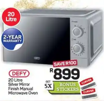 Pick n Pay Hypermarket DEFY Microwave Oven offer