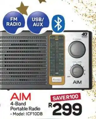 Pick n Pay Hypermarket AIM 4-Band Portable Radio offer