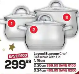 Pick n Pay Hypermarket Legend Supreme Chef Casserole with Lid offer
