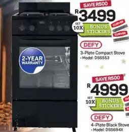 Pick n Pay Hypermarket 3-Plate Compact Stove offer