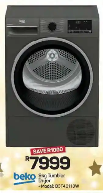 Pick n Pay Hypermarket beko 9kg Tumbler Dryer offer