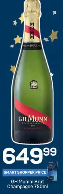 Pick n Pay GH Mumm Brut Champagne 750ml offer