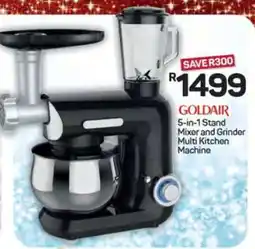 Pick n Pay Hypermarket GOLDAIR 5-in-1 Stand Mixer and Grinder Multi Kitchen Machine offer