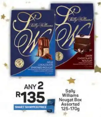 Pick n Pay Sally Williams Nougat Box Assorted 125-170g offer