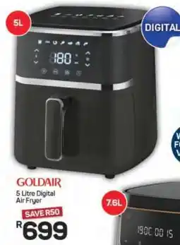 Pick n Pay Goldair 5-Litre Digital Air Fryer offer