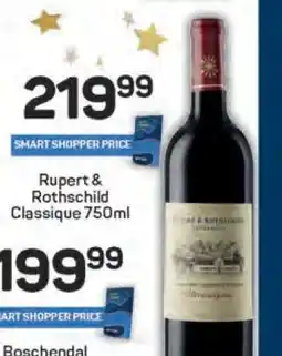 Pick n Pay Rupert & Rothschild Classique 750ml offer