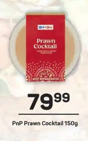 Pick n Pay PnP Prawn Cocktail 150g offer
