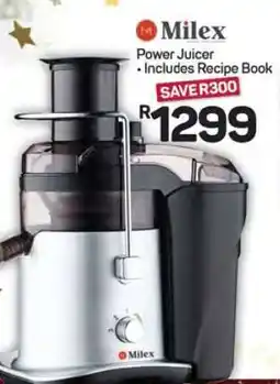Pick n Pay Hypermarket Milex Power Juicer offer