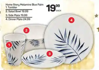 Pick n Pay Hypermarket Home Story Melamine Blue Palm offer