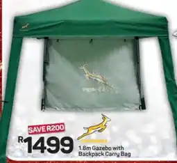 Pick n Pay Hypermarket 1.8m Gazebo with Backpack Carry Bag offer