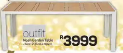 Pick n Pay Hypermarket Noah Garden Table offer