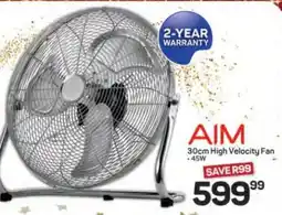 Pick n Pay Hypermarket AIM 30cm High Velocity Fan offer