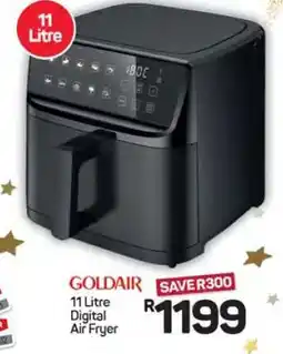 Pick n Pay Hypermarket Goldair 11 Litre Digital Air Fryer offer
