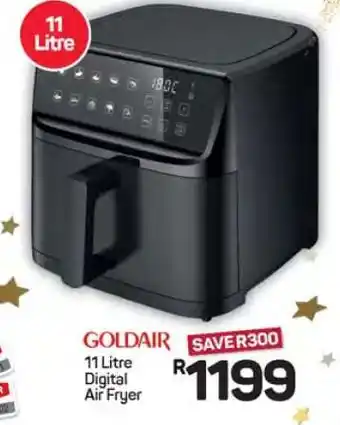 Pick n Pay Hypermarket Goldair 11 Litre Digital Air Fryer offer