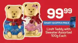 Pick n Pay Lindt Teddy with Sweater Assorted offer