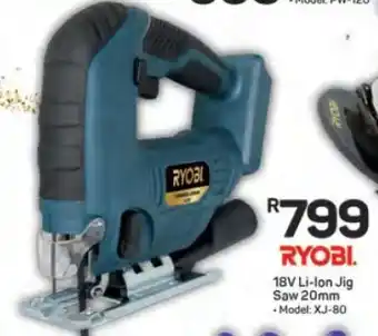 Pick n Pay Hypermarket RYOBI 18V Li-Ion Jig Saw offer