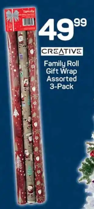 Pick n Pay Family Roll Gift Wrap Assorted 3-Pack offer