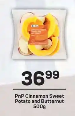 Pick n Pay PnP Cinnamon Sweet Potato and Butternut 500g offer