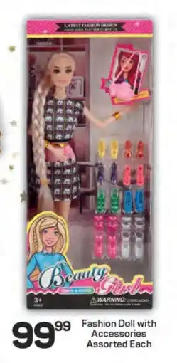 Pick n Pay Fashion Doll with Accessories offer