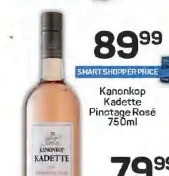 Pick n Pay Kanonkop Kadette Pinotage Rosé 750ml offer