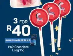 Pick n Pay PnP Chocolate Lolly 15g offer