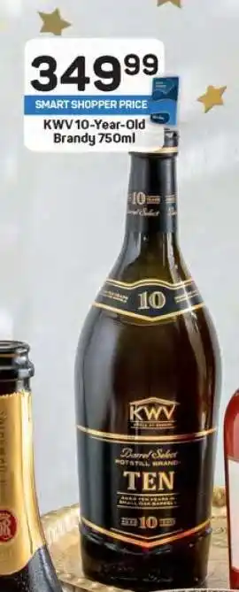 Pick n Pay KWV 10-YEAR-OLD BRANDY 750ml offer
