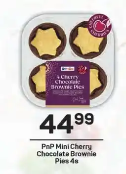 Pick n Pay PnP Mini Cherry Chocolate Brownie Pies 4s offer