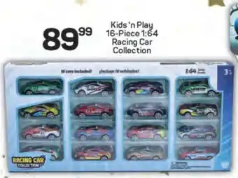 Pick n Pay Kids 'n Play 16-Piece 1:64 Racing Car Collection offer