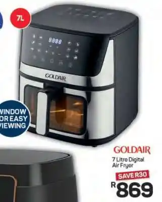 Pick n Pay Goldair 7 Litre Digital Air Fryer offer