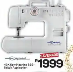 Pick n Pay Hypermarket Empisal 43X Sew Machine 889 offer