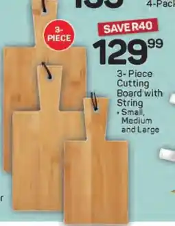 Pick n Pay 3-Piece Cutting Board with String offer