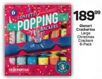 Pick n Pay Glenart Crackertoa Large Christmas Crackers 6-Pack offer